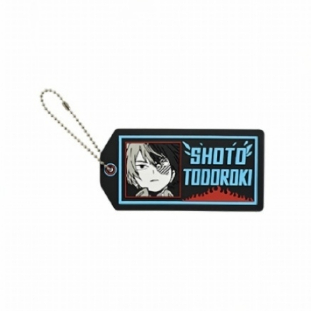 My Hero Academia Shoto Todoroki Rubber Keychain